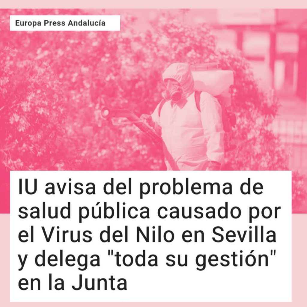 Sobre el Virus del Nilo Occidental.