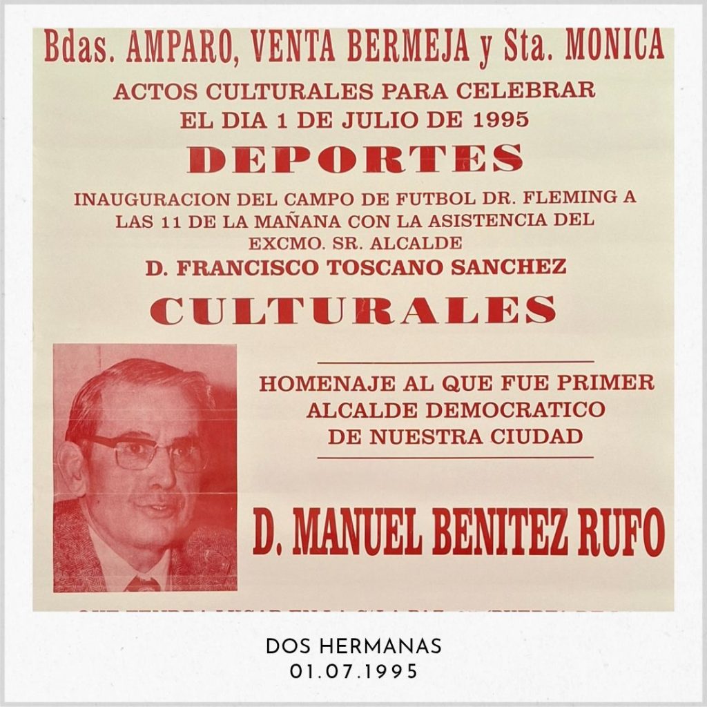 ¿Dónde estabas tú el 1 de julio de 1995?
