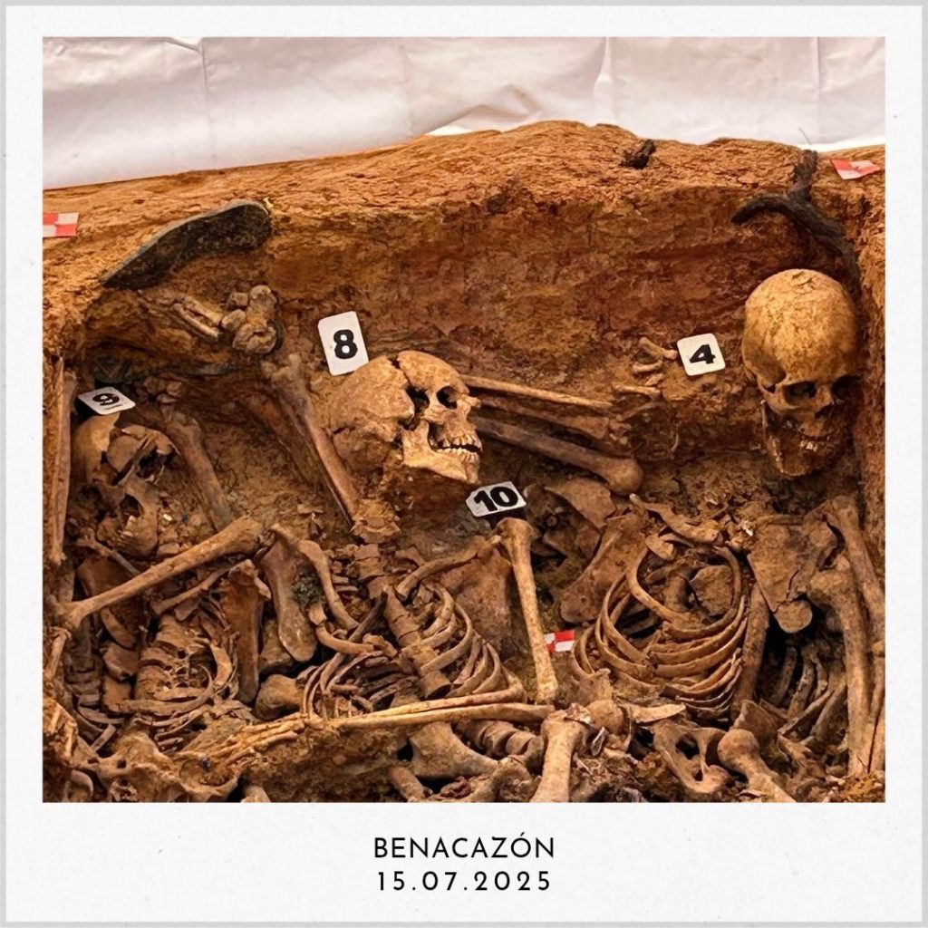 Exhumaciones en Benacazón.