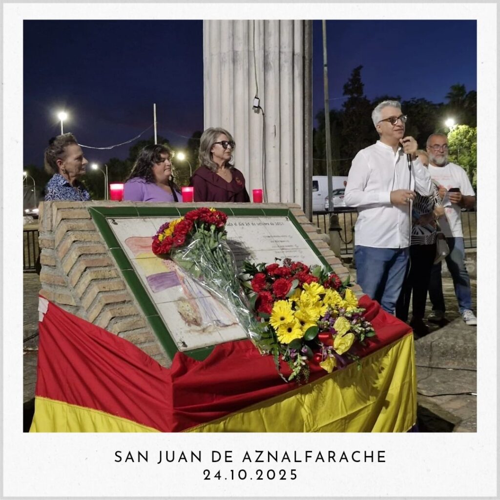 Homenaje a las Nueve Aceituneras de San Juan de Aznalfarache.
